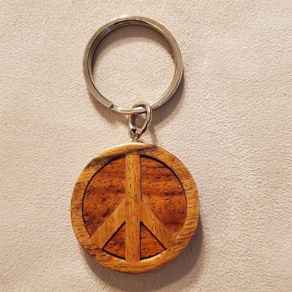 Accessories - Peace Sign Key Chain
